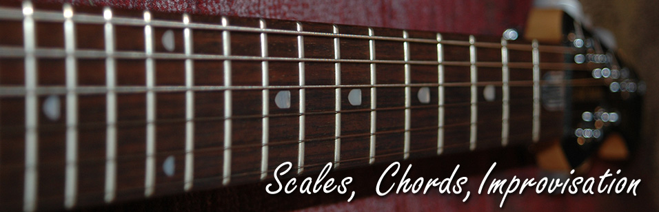 scale, chords, improv slide image